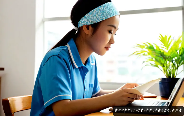 Home 17 뇌파 모니터링을 통한 집중력 향상 - Photorealistic Vietnamese university student wearing a sleek unbranded EEG monitoring headband while...